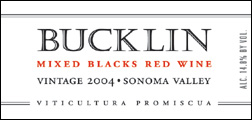 Bucklin Old Hill Ranch 2004 Mixed Blacks  (Sonoma Valley)
