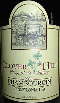 Clover Hill Vineyards & Winery 2005 Chambourcin  (Pennsylvania)