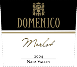 Domenico Wines 2004 Merlot, Riverview Ranch (Napa Valley)