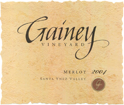 Gainey Vineyard 2004 Merlot, Estate (Santa Ynez Valley)