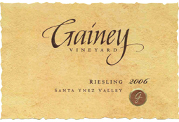 Gainey Vineyard 2006 Riesling, Home Ranch (Santa Ynez Valley)