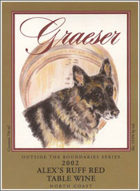 Graeser Winery 2002 Alex's Ruff Red Wine  (North Coast)