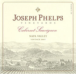 Wine:Joseph Phelps Vineyards 2004 Cabernet Sauvignon  (Napa Valley)