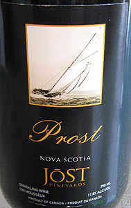 Jost Vineyards NV Prost  (Nova Scotia)