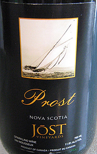 Jost Vineyards NV Prost (Nova Scotia)