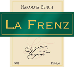 Wine:La Frenz Winery 2006 Viognier  (Okanagan Valley)
