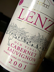 Lenz Winery Cabernet Sauvignon