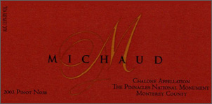 Wine:Michaud Vineyard and Winery 2003 Pinot Noir, Estate (Chalone)