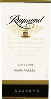 Wine: Raymond Vineyard & Cellar 2003 Merlot Reserve  (Napa Valley)