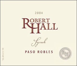 Wine:Robert Hall Winery 2004 Syrah  (Paso Robles)