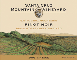 Santa Cruz Mountain Vineyard 2005 Pinot Noir, Branciforte Creek (Santa Cruz Mountains)