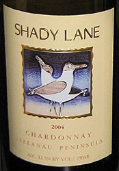 Shady Lane Cellars Chardonnay