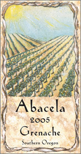 Wine:Abacela Vineyards and Winery 2005 Grenache, Estate Grown (Southern Oregon)