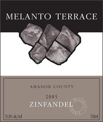 Burford and Brown Wines 2005 Zinfandel, Melanto Terrace (Amador County)
