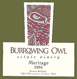 Burrowing Owl Vineyards 2005 Meritage  (Okanagan Valley)