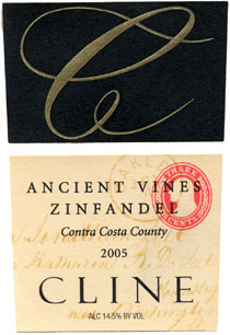 Cline Cellars 2005 Ancient Vines Zinfandel  (Contra Costa County)
