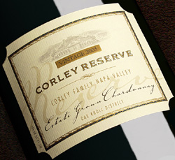 Wine:Monticello Vineyards|Corley Family Napa Valley 2005 Chardonnay - Corley Reserve, Estate (Oak Knoll District of Napa Valley)