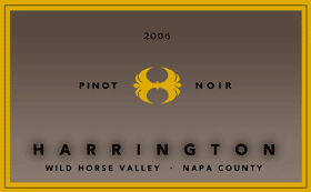 Harrington Winery 2006 Pinot Noir, Wild Horse Valley (Napa County)