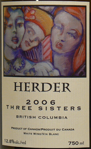 Herder Winery & Vineyards 2006 Three Sisters  (British Columbia)
