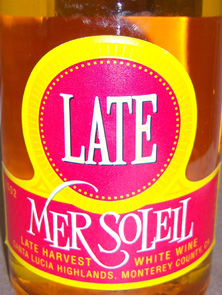 Mer Soleil Winery 2002 LATE  (Santa Lucia Highlands)