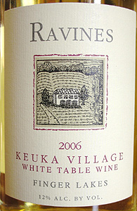 Ravines Wine Cellars 2006 Keuka Village White  (Finger Lakes)