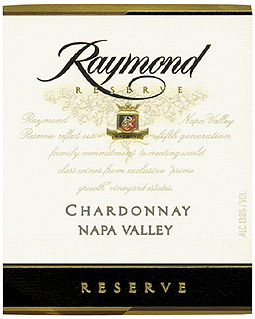Raymond Vineyard & Cellar 2006 Chardonnay Reserve  (Napa Valley)