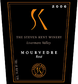 Wine:Steven Kent Winery 2006 Mourvedre Rosé, Raboli Ranch (Livermore Valley)