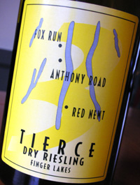 Wine:Tierce 2004 Riesling  (Finger Lakes)