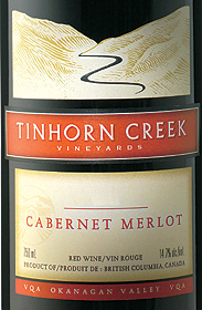 Tinhorn Creek Vineyards 2005 Cabernet Merlot  (Okanagan Valley)