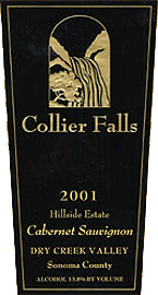 Collier Falls Vineyards - Dry Creek Valley