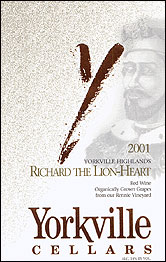 Yorkville Cellars - Richard the Lion Heart